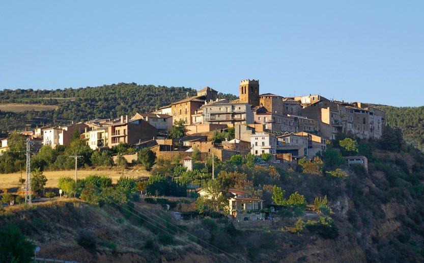 Talarn Castle. Remains, Spain